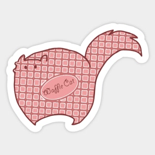 Waffle Cat! Sticker